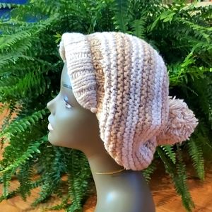 Crochet Pompom hat